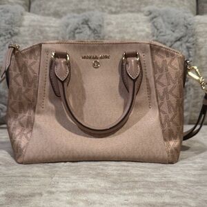 Michael Kors Tan Satchel Bag